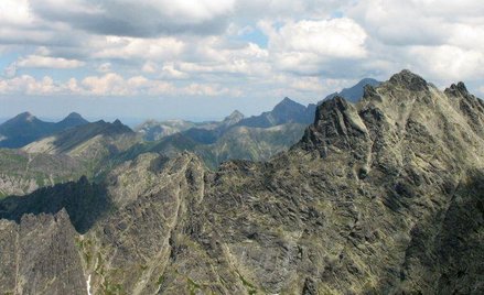 Panorama Tatr z Rysami