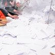 Wybory prezydenta RP. Liczenie głosów w lokalu wyborczym