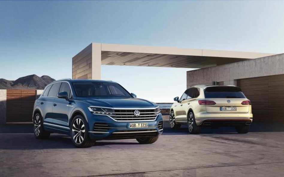 Debiutujący właśnie nowy Volkswagen Touareg chce skusić m.in. menedżerów i szefów firm