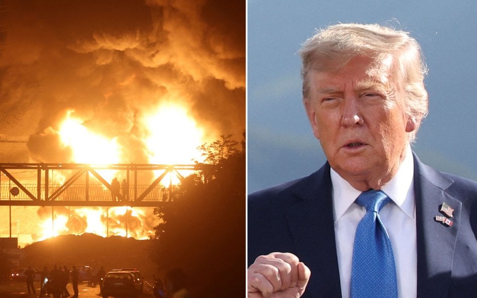 Donald Trump wezwał mieszkańców Teheranu do ewakuacji