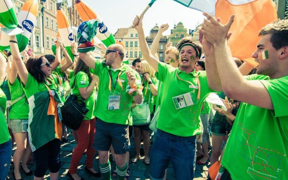 Irlandczycy w Poznaniu. Tak bylo trzy lata temu podczas Euro