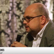 Kadr z debaty - na zdjęciu: Filip Memches