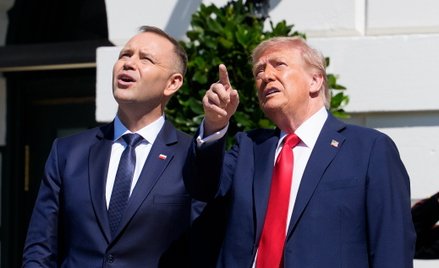 Donald Trump i Karol Nawrocki