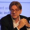 Guy Verhofstadt, przewodniczący Porozumienia Liberałów i Demokratów na rzecz Europy w PE