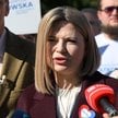 Kandydatka na prezydenta Krakowa, senator KO Monika Piątkowska