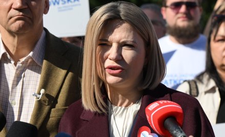 Kandydatka na prezydenta Krakowa, senator KO Monika Piątkowska