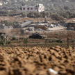 Izraelski czołg w pobliżu Gazy