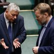 Marek Suski i Adrian Zandberg w Sejmie