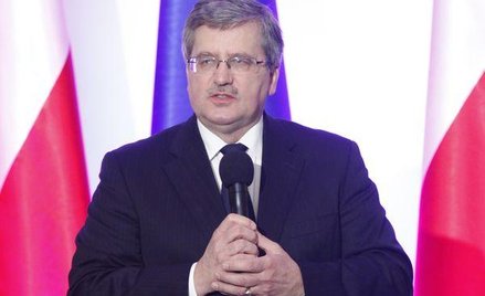Prezydent Bronisław Komorowski