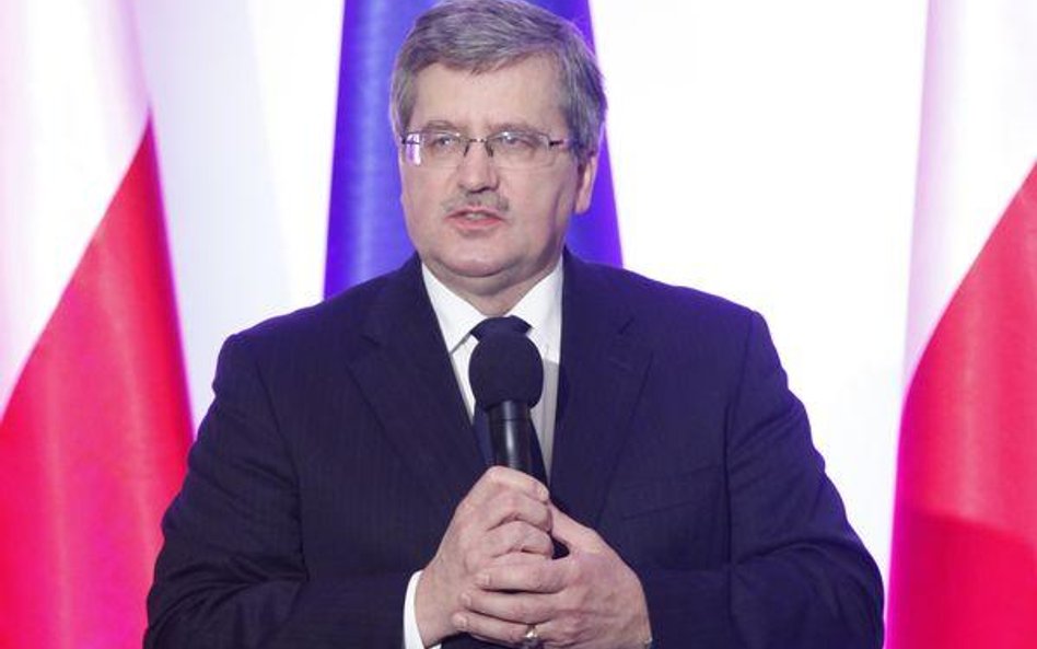 Prezydent Bronisław Komorowski