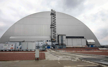Teren elektrowni atomowej w Czarnobylu