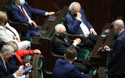 Jarosław Kaczyński cementuje podział sceny politycznej