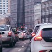 Koerek samochodów w centrum Warszawy