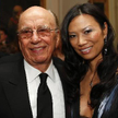 Rupert Murdoch (z lewej)