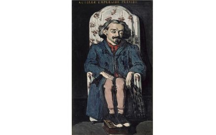 Paul Cézanne, Achille Emperaire, 1867–1868, olej na płótnie