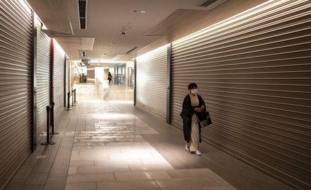 Koronawirus. Osaka: Niemal wszystkie łóżka dla ciężko chorych zajęte