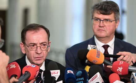 Posłowie PiS Mariusz Kamiński i Maciej Wąsik