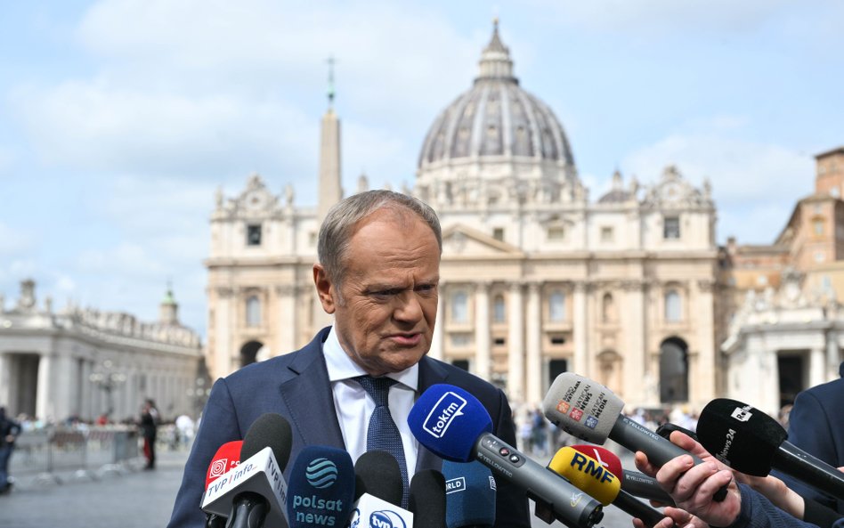 Donald Tusk w Watykanie