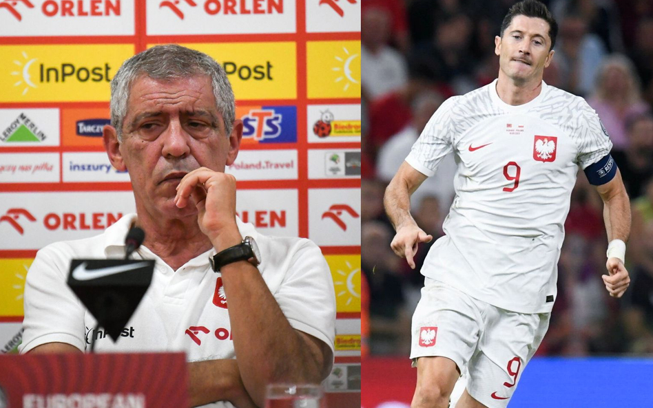 Fernando Santos i Robert Lewandowski