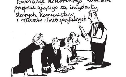 Komentarz rysunkowy. Honorowy komitet przepraszający