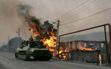 Sierpień 2008. Rosyjskie wojska w Gruzji