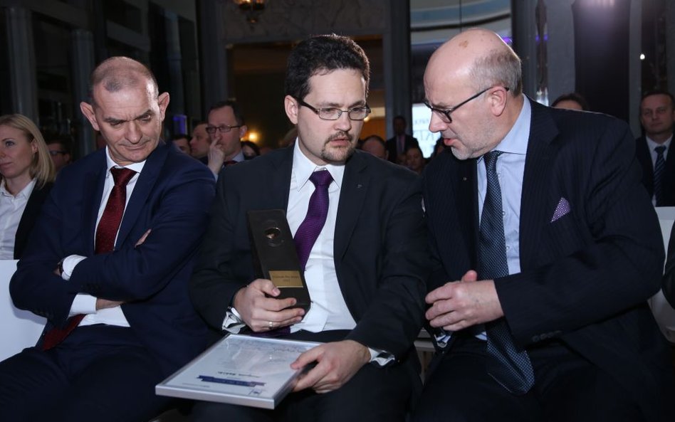 Od lewej: Andrzej Zwara, Paweł Wiliński, Dariusz Sałajewski