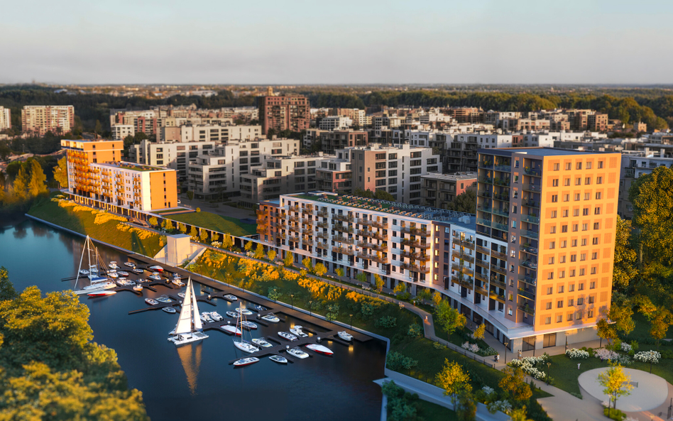 Port Popowice - wieloetapowe osiedle powstaje na 14-hektarowym terenie u zbiegu ulic Wejherowskiej o