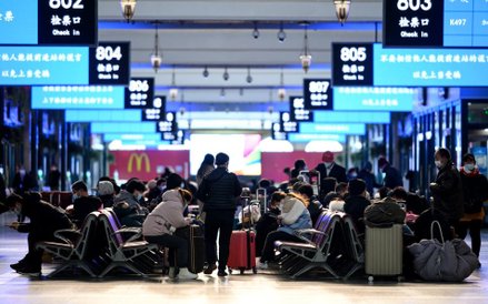 Stacja kolejowa w Pekinie