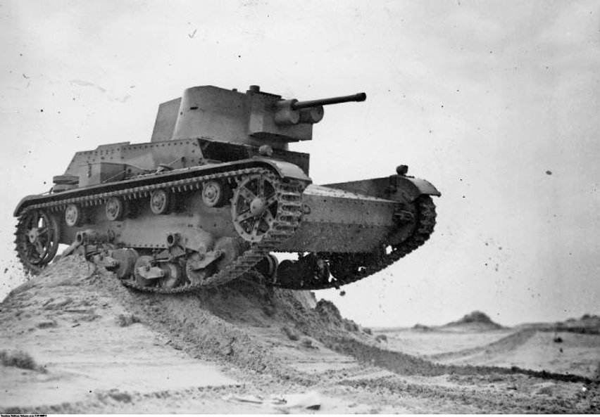 W zakładach Ursus produkowano również znakomite czołgi 7TP.