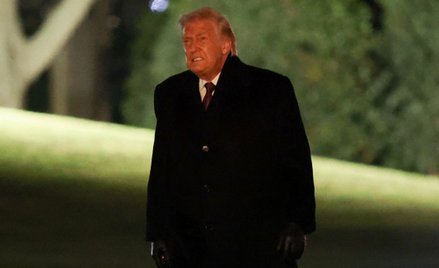 Donald Trump po powrocie z Davos