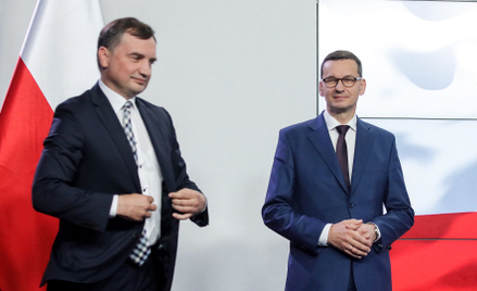 Relacje Zbigniewa Ziobry z Mateuszem Morawieckim nie są dobre