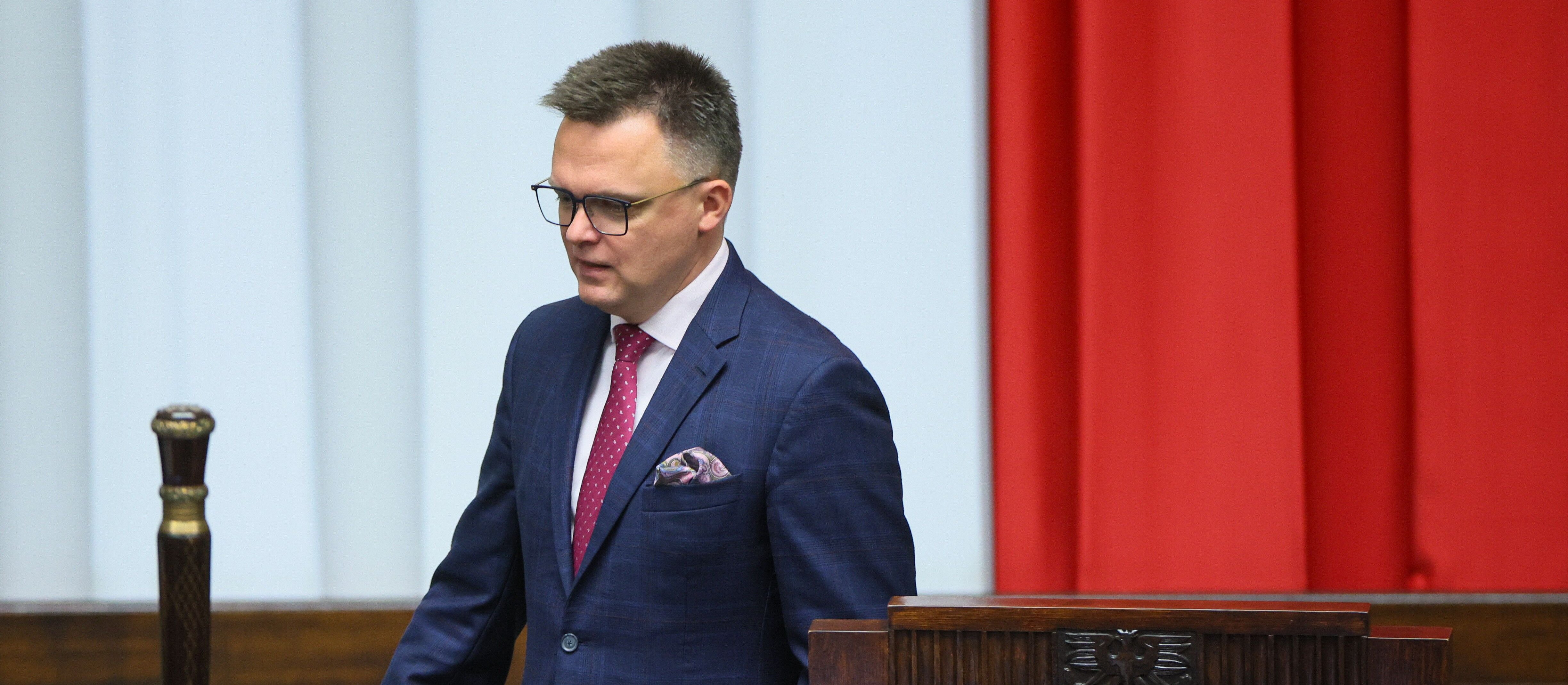 Szymon Hołownia o głosowaniu ws. prezydenckiego projektu ustawy: To nie naruszenie koalicji