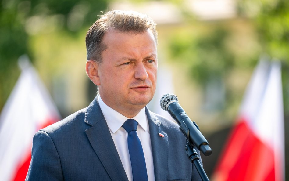 Minister obrony narodowej Mariusz Błaszczak