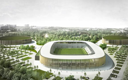 150 mln zł ma kosztować budowa Zagłębiowskiego Parku Sportowego, czyli nowego stadionu Zagłębia, lod