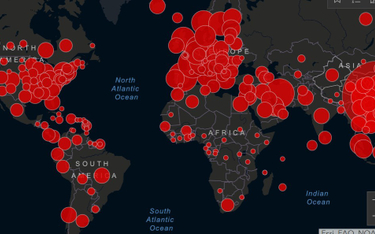 Blisko 15 tys. ofiar koronawirusa, zobacz jego postępy na mapie
