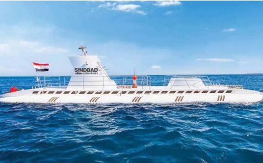 Zdjęcie łodzi podwodnej opublikował portal hurghada24.pl