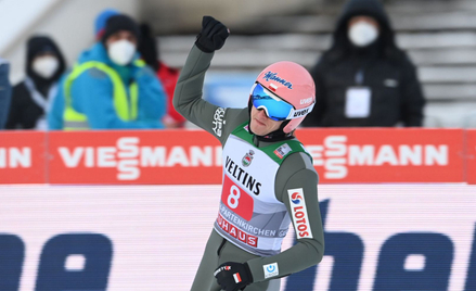 Garmisch-Partenkirchen: Kubacki i Żyła na podium. Rekord skoczni