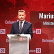 Minister obrony narodowej Mariusz Błaszczak podczas otwarcia IV edycji konferencji branży obronnej "