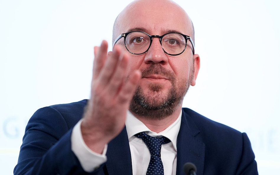 Premier Belgii Charles Michel