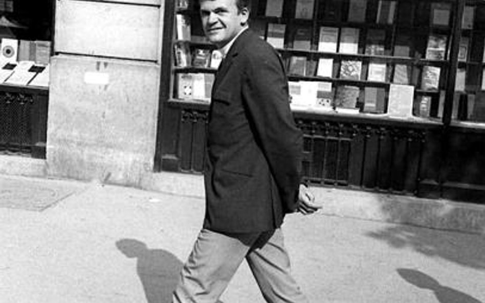 Milan Kundera w Paryżu , 1969 r.