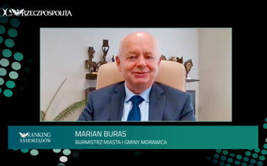 Marian Buras,burmistrz Morawicy