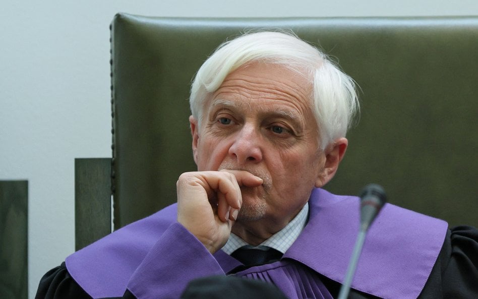Sędzia Dariusz Zawistowski na sali Sadu Najwyższego w Warszawie