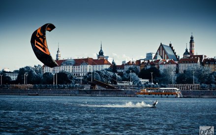 Victor Borsuk zaczął trenować kitesurfing, mając 14 lat.