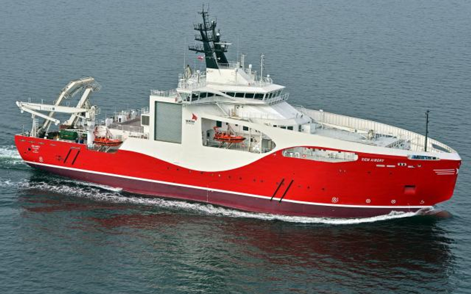 Kablowiec Siem Aimery zbudowany w Remontowa Shipbuilding dla Norwegii