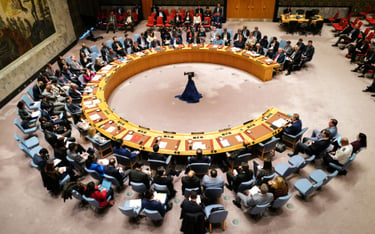 Posiedzenie Rady Bezpieczeństwo ONZ