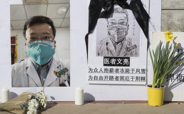 Chiny uhonorowały lekarza, który ostrzegał przed wirusem