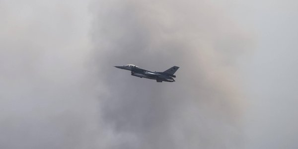 F-16 crashes in Turkey's Yalova province — pilot ejects and survives