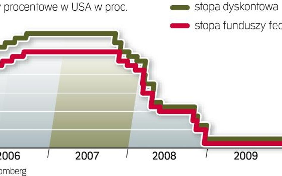 Stopa funduszy federalnych wzrośnie prawdopodobnie dopiero w 2011 r. Analitycy podkreślają, że amery