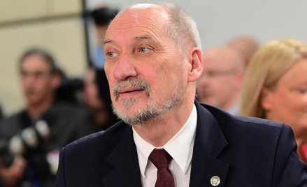 Miister Obrony Narodowej Antoni Macierewicz