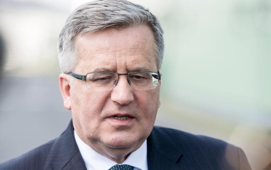 Prezydent Bronisław Komorowski